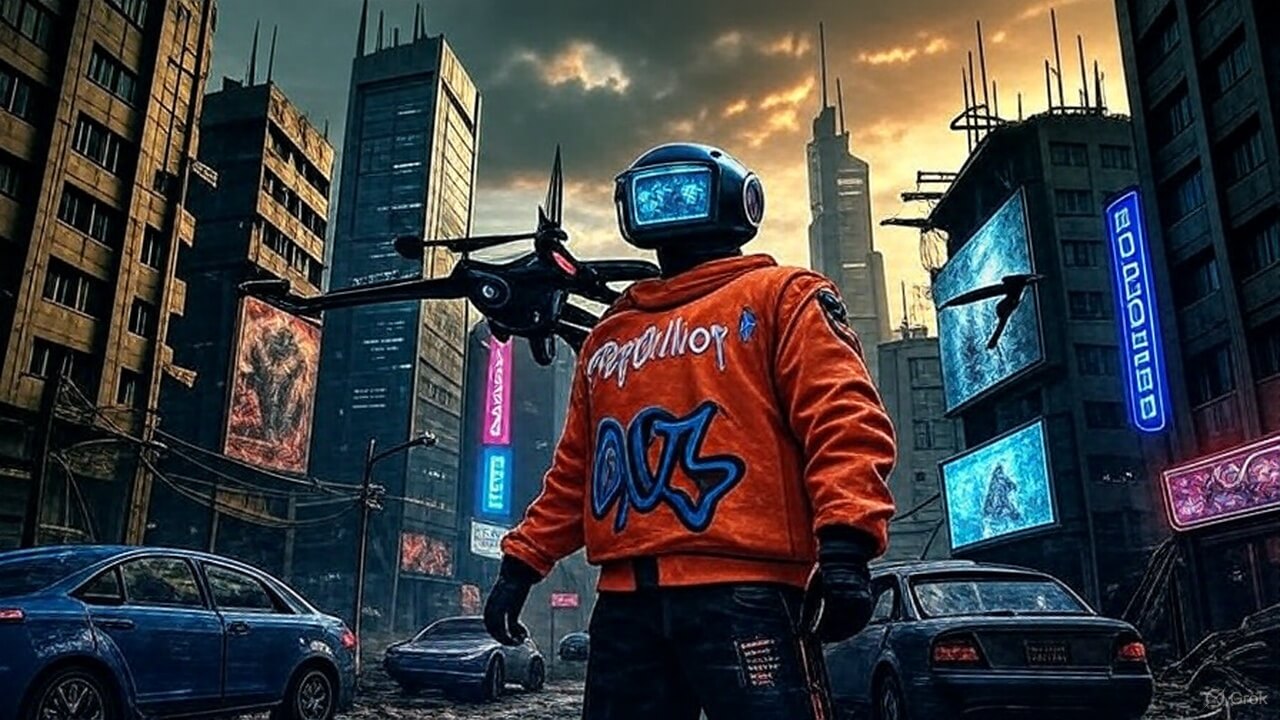 Concept Art: Androide Repartidor